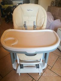 Seggiolone usato, regolabile, Peg Perego Tatamia