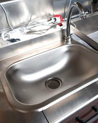 Lavandini inox con leva al ginocchio a prezzo spec