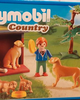 Golden retriever famiglia Playmobil