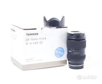 OBIETTIVO TAMRON 28-75 MM F/2.8 DI VXD G2. SONY.