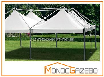 Gazebo Mod. Moon 4x6 acciaio telo impermeabile NEW