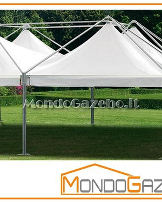Gazebo Mod. Moon 4x6 acciaio telo impermeabile NEW
