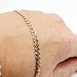 COD.1585B.25 BRACCIALE ORO GIALLO 18K 750 GR.8,20