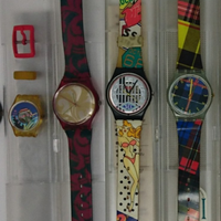 Lotto unico Swatch vintage vari e ricambi