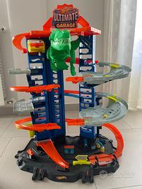 Pista Hot Wheels T-REX e macchine