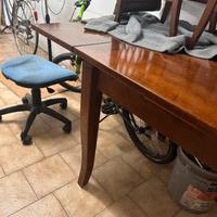 Tavolo legno + sedie