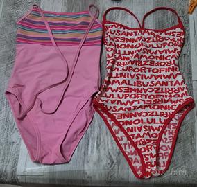 Costume da bagno intero bambina 12 anni 