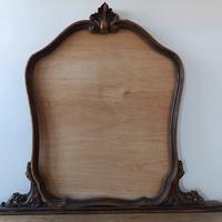 Cornice in legno intagliato stile retrò 