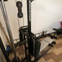 Palestra multifunzione e panca piana