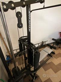 Palestra multifunzione e panca piana