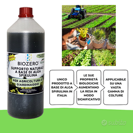 BIOZERO® Supporto Naturale a Base Alga Spirulina