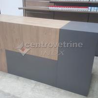 Bancone cassa in legno "hd kit 12" da 195