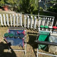 Portacanne 14 posti e porta pesci