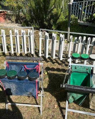 Portacanne 14 posti e porta pesci