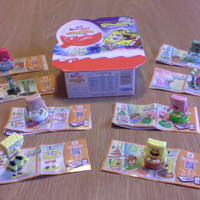 Kinder Merendero Spongebob serie completa