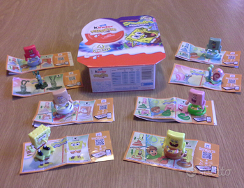 Kinder Merendero Spongebob serie completa