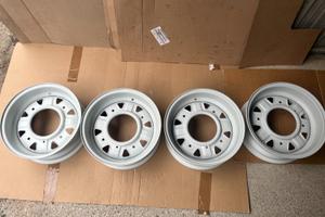4 CERCHI CMR 12X4,50 PER FIAT 500 N D F L R EPOCA