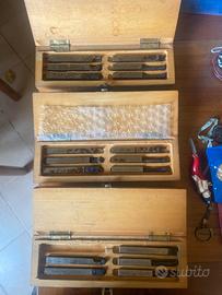 Lotto 3 scatole utensili tornio