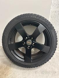 4 CERCHI 17 GOMME DA NEVE  AUDI-SEAT-VW-SKODA-MINI