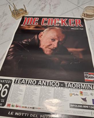 Locandina concerto Joe Cocker