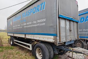 Rimorchio due assi ribaltabile