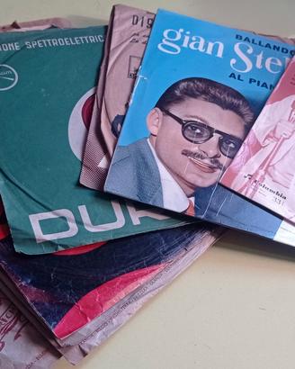 lotto 17 vinili 33 1/5, 78 giri