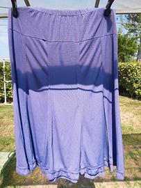 Gonna elasticizzata sartoriale 