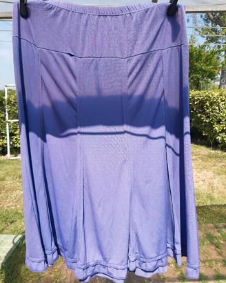 Gonna elasticizzata sartoriale 