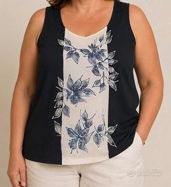 canotta donna sartoriale 