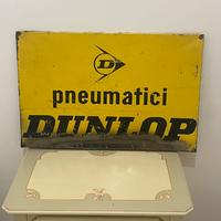 Insegna in metallo dunlop