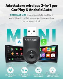 Adattatore Carplay android auto senza fili 