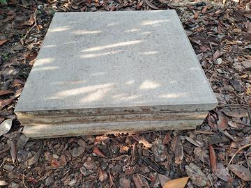 Piastra in cemento 50x50 giardino