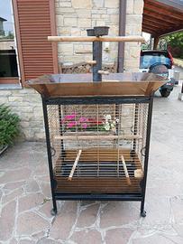 gabbia per pappagalli 