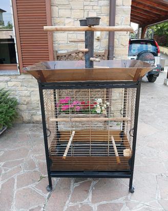 gabbia per pappagalli 