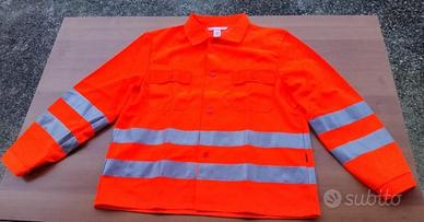 Giacca da lavoro alta visibilità taglia 54