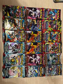 Lotto 18 pacchetti carte pokemon ita