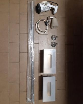 Lotto di accessori da bagno