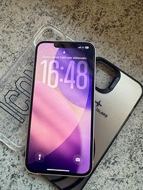 Iphone 13 256gb + cover e scatolo originale