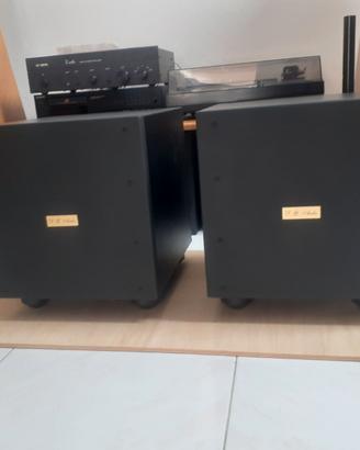 Coppia subwoofer D.G  Audio - JBL, 120hz, 12db oct