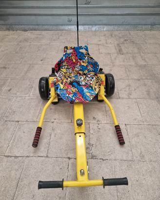 Hoverboard RCB 6.5" con Hoverkart Go Kart e LED