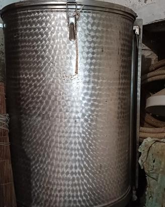 botte in acciaio 250l