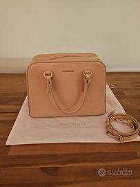 Borsa Coccinelle grande, Rosa in pelle