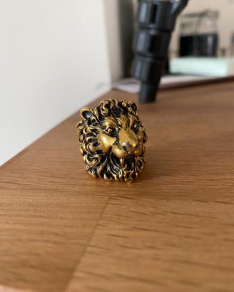 Anello leone Gucci
