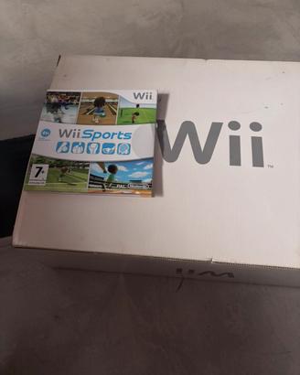 Wii completa + joy stick extra + sports