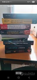 stock libri thriller, romanzi etc...