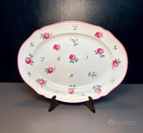 Vassoio ovale Ginori  Antico Doccia decoro Amalfi