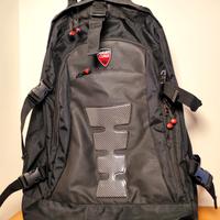 🎒 Ducati Corse Trolley Backpack Nero con Ruote

