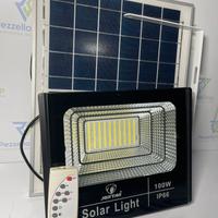 100 watt Faro solare crepuscolare IP66