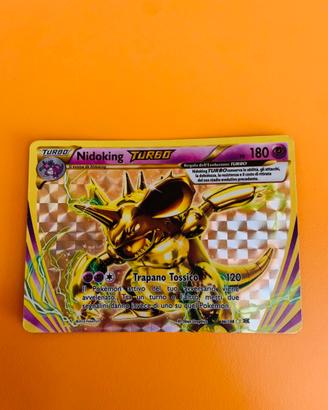 Carta Pokemon Nidoking TURBO 46/108 Rara XY