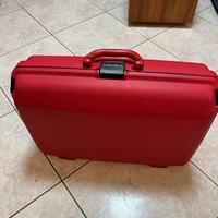 Valigia piccola Samsonite rossa